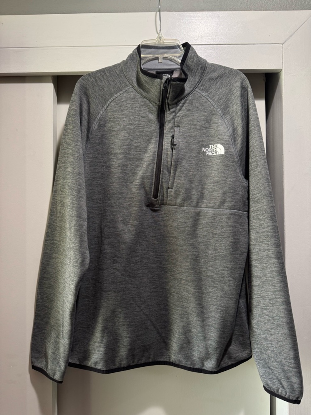 Men’s Quarter Zip Fleece Lined Pull Over Sweatshirt
